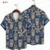 Red Tropic All-Star Minnesota Twins Hawaiian Shirt, Resort Patchwork Aloha Button-Up