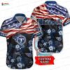 Navy Floral Tennessee Titans Tropical Hawaiian Shirt Navy Floral Tennessee Titans Tropical Hawaiian Shirt