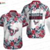 Parrot Palm Leaf Houston Texans Vacation Hawaiian Shirt Parrot Palm Leaf Houston Texans Vacation Hawaiian Shirt