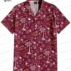 Burgundy Palm Island Cleveland Cavaliers Hawaiian Shirts Burgundy Palm Island Cleveland Cavaliers Hawaiian Shirts
