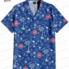 Tropical Breeze Ocean Sunset Detroit Pistons Hawaiian Shirt