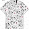 Crimson Shadow Palm Houston Rockets Hawaiian Shirt – Night Coast Fan Style Crimson Shadow Palm Houston Rockets Hawaiian Shirt – Night Coast Fan Style