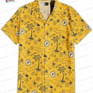 Tropical Breeze Jungle Style Indiana Pacers Hawaiian Shirt