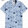 Ice Blue Palm Grove Memphis Grizzlies Hawaiian Shirt – Coastal Fan Style