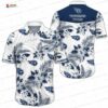 Patriotic Floral Custom Name Tennessee Titans Hawaiian Shirt Game Day Vibes