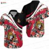 Crimson Palm Dusk Ottawa Senators Hawaiian Shirt – Tropical Hockey Fan Style Crimson Palm Dusk Ottawa Senators Hawaiian Shirt – Tropical Hockey Fan Style