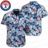 Red Blue Diamond Texas Rangers Hawaiian Shirt, Pinstripe Baseball Aloha Button-Up Red Blue Diamond Texas Rangers Hawaiian Shirt, Pinstripe Baseball Aloha Button-Up