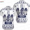 Tropical Jungle Detroit Tigers Hawaiian Shirt, Vintage Palm Fan Style Tropical Jungle Detroit Tigers Hawaiian Shirt, Vintage Palm Fan Style
