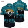Sunset Palm Tree Jacksonville Jaguars Hawaiian Shirt Tropical Game Day Vibes Sunset Palm Tree Jacksonville Jaguars Hawaiian Shirt Tropical Game Day Vibes