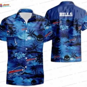 Tropical Nights Buffalo Bills Hawaiian Shirt for Game Day Fans