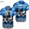 Ice Blue Gradient Dallas Mavericks Hawaiian Shirt – Courtside Coastal Style