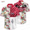 Red Black Tropical Floral Game Day Washington Capitals Hawaiian Shirts