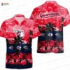 White Hibiscus Cleveland Guardians Hawaiian Shirt, Limited Fan Style White Hibiscus Cleveland Guardians Hawaiian Shirt, Limited Fan Style