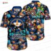 Vintage Baseball Tropical Houston Astros Hawaiian Shirt, Black Summer Vibes Vintage Baseball Tropical Houston Astros Hawaiian Shirt, Black Summer Vibes