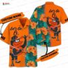 Personalized Flower Pattern Chicago White Sox Hawaiian Shirt, Ocean Sunset Style