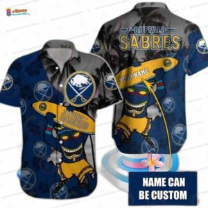 Personalized Tropical Tiki Buffalo Sabres Hawaiian Shirt – Island Vibes Fan Style