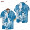 Blue Hibiscus Coast Detroit Lions Hawaiian Shirt, Floral Fan Aloha Button-Up Blue Hibiscus Coast Detroit Lions Hawaiian Shirt, Floral Fan Aloha Button-Up