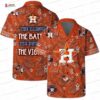 Vintage Baseball Tropical Houston Astros Hawaiian Shirt, Black Summer Vibes Vintage Baseball Tropical Houston Astros Hawaiian Shirt, Black Summer Vibes