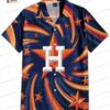 Vintage Tropic Patchwork Houston Astros Hawaiian Shirt, Beach Aloha Button-Up