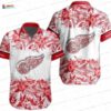 Tropical Pineapple Buffalo Bills Hawaiian Shirt, White Floral NFL Aloha Button-Up for Football Fan Vacation Gift