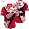 Red Palm Island Detroit Red Wings Hawaiian Shirt Red Palm Island Detroit Red Wings Hawaiian Shirt