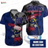 Custom Stars Stripes New York Giants Hawaiian Shirt, Patriotic Game Day