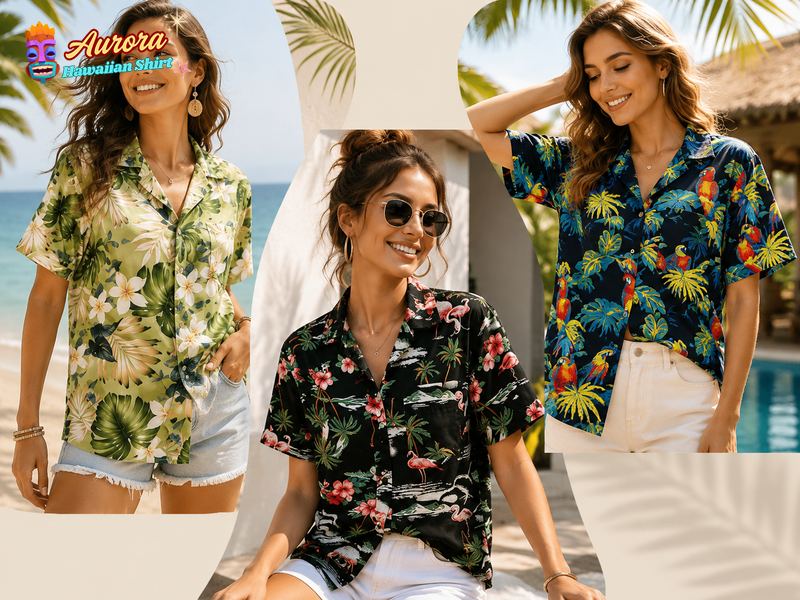 amazon womens hawaiian shirts 1