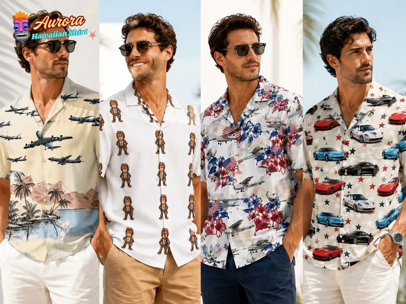hawaiian cotton shirts for men 1