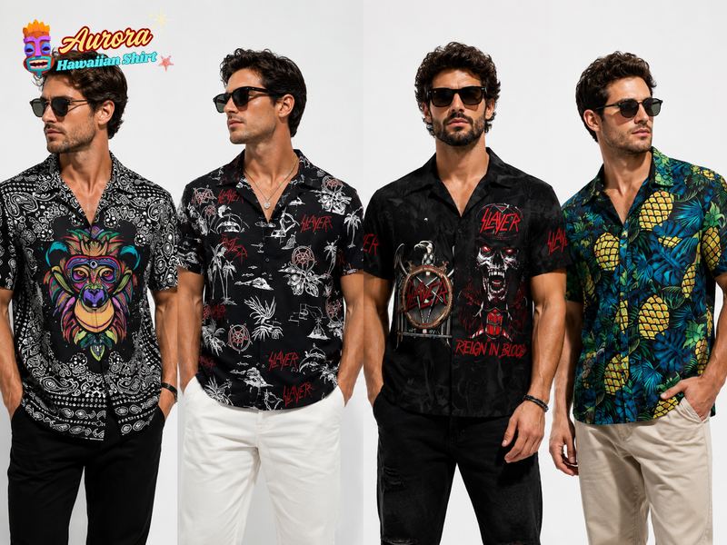 hawaiian cotton shirts for men 2