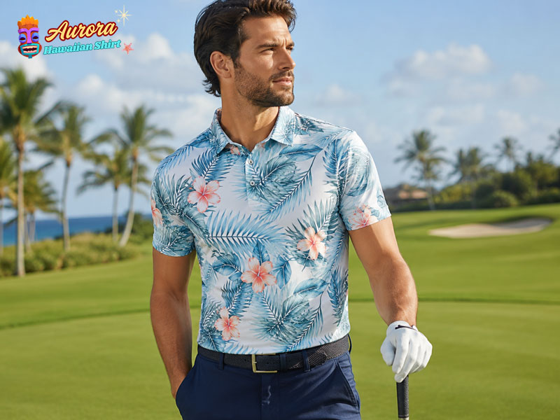Hawaiian Polo Golf Shirts