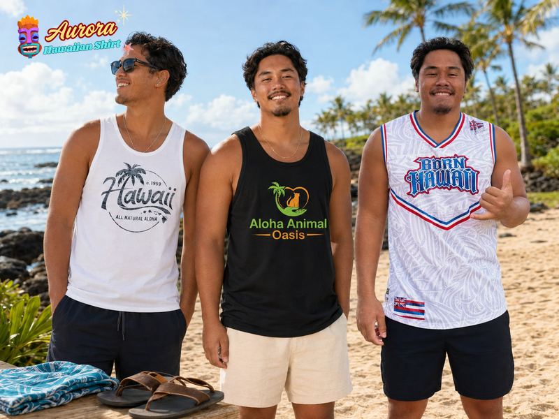 hawaiian tank tops mens 4