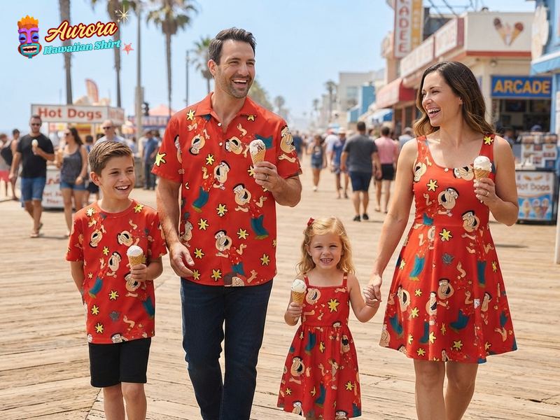 matching family hawaiian outfits 3