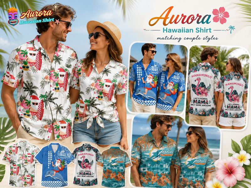 matching hawaiian outfits 1