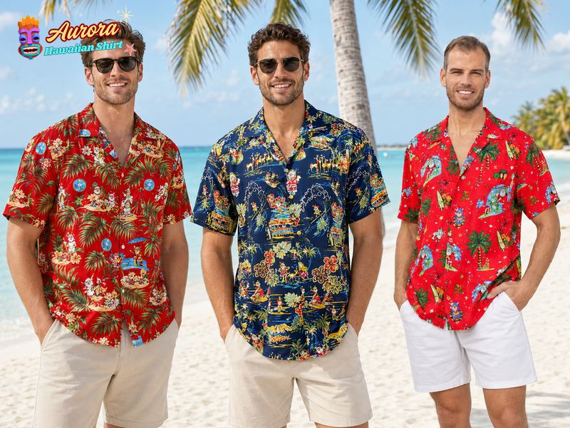 mens christmas hawaiian shirt 2 mens christmas hawaiian shirt 2