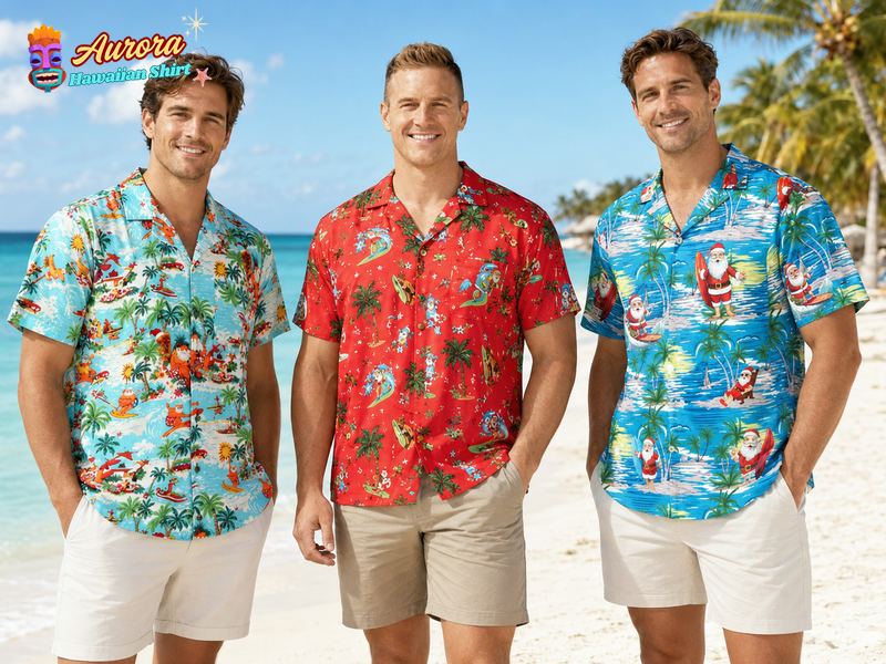 mens christmas hawaiian shirt 3 mens christmas hawaiian shirt 3