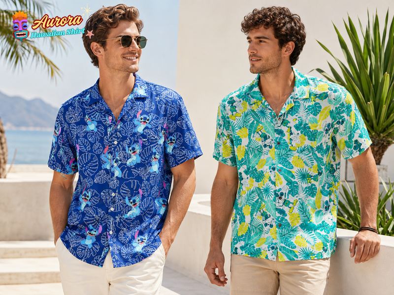 Men's Disney Hawaiian Shirt
