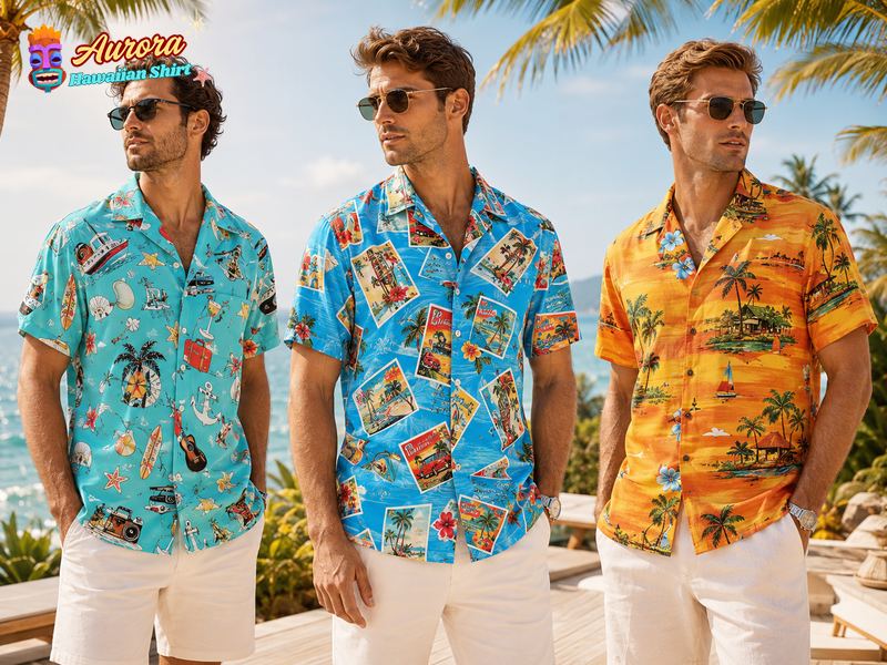 mens disney hawaiian shirt 4