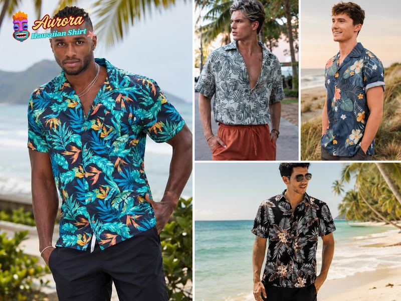 mens hawaiian style shirts 1