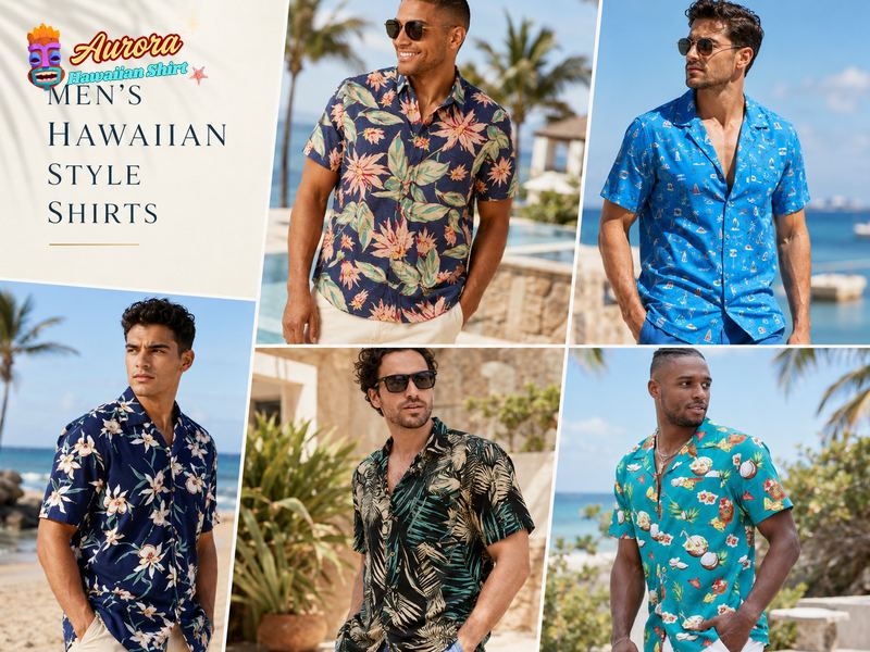 mens hawaiian style shirts 3