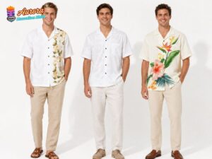 Men's Hawaiian Wedding Shirts