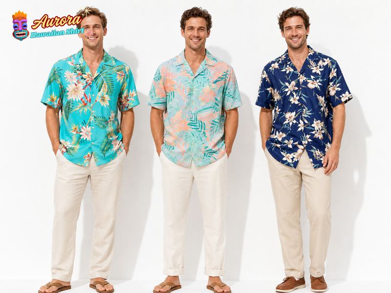 mens hawaiian wedding shirts 3